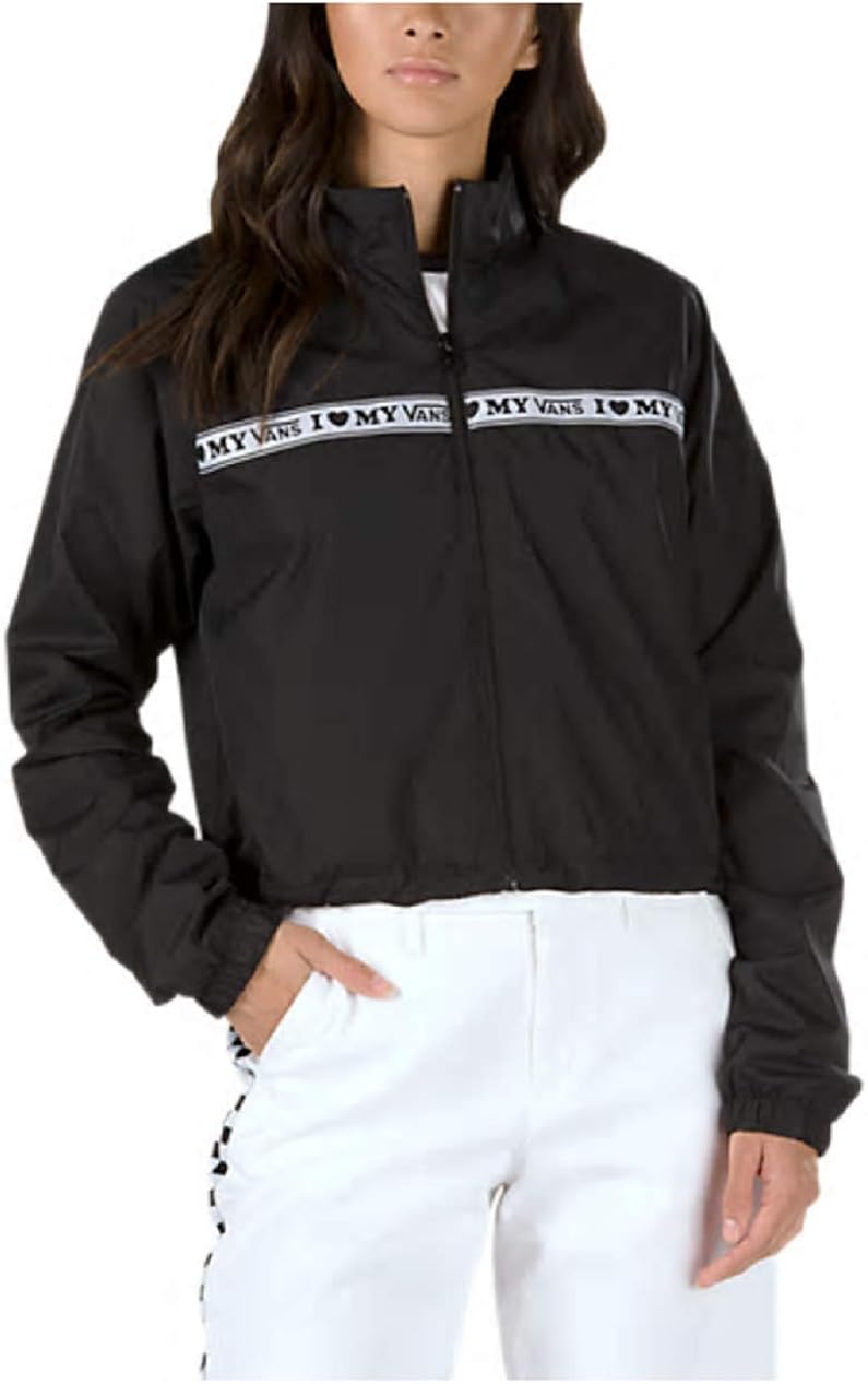 vans windbreaker white