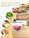 Reusable Silicone Food Storage Bag 9-pack, Airtight Food Preservation Bag Keep Food Fresher, Versatile Lunch Bag for Sandwich, Cooking, Sous Vide, Liquid, Snack, Freezer Safe, 3 Large+5 Medium+1 Small