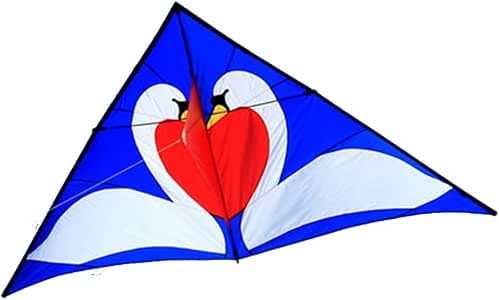 Cometa Triángulo Tela para Sombrilla Barra De Carbono Fácil De Volar