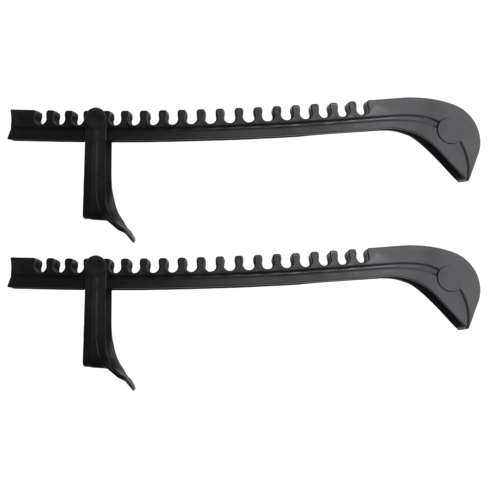 Plomevry Ice Skate Blade Protectors,Universal Ice Skate Blade Cover Hockey Skate Guards with Adjustable Buckle for Skating