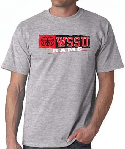 Winston-Salem State Rams Sticker Logo T-shirt