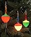Sienna Multicolored C7 Bubble Light Replacement Christmas Bulbs, 3 Pack