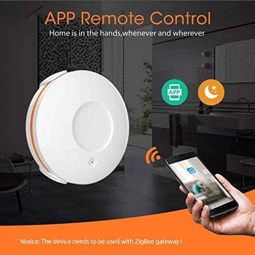 FANGYUN Smart Home Wasserlecksensor kabellos Hochwasserdetektor Wasserleck Erkennung Alarm Wasserstand berschreitet Standardalarm