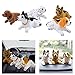 Ebow Dashboard Head Dogs Nodding Heads Car Dash Puppy for Car Vehicle Decoration (Huskies)