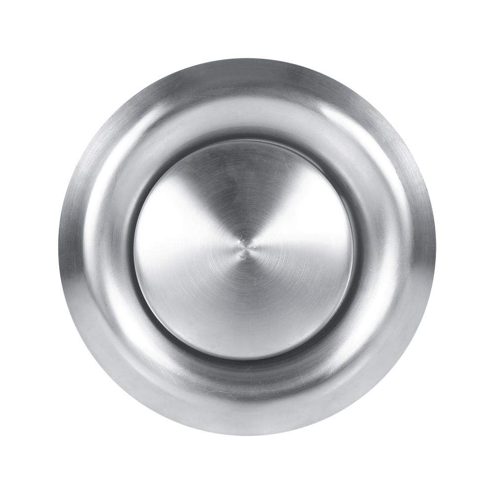 Adjustable Air Vent, 3 Sizes Adjustable Wall Ceiling Home Stainless Steel Air Vent Round Ventilation Duct Cover New for Bathroom Office Kitchen Ventilation