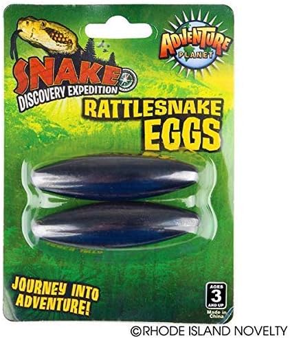 12 Pairs - Large 2.5" Rattle Snake Eggs Rattlesnake Singing Magnets