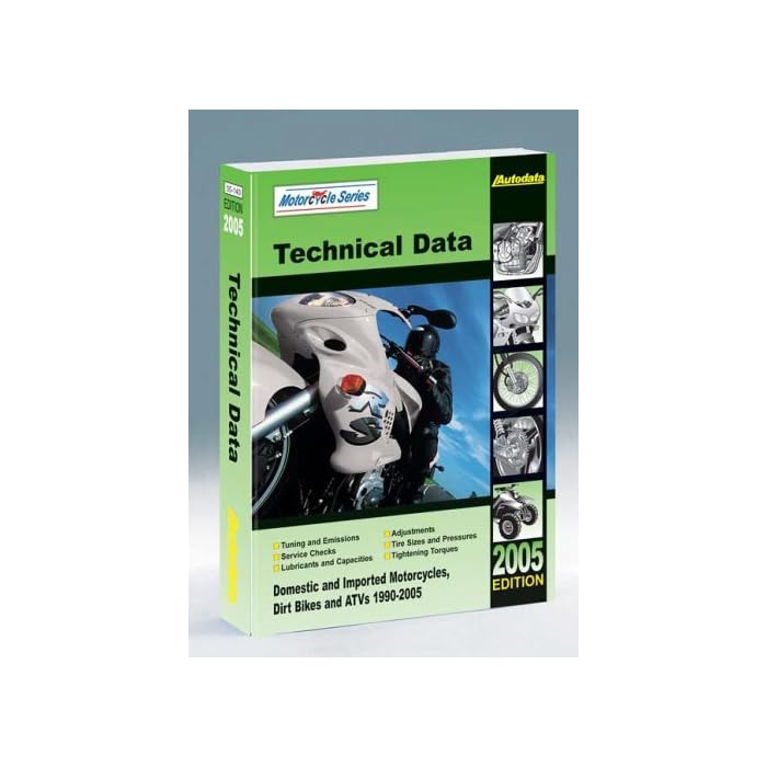 Buy Motorcycle Technical Data Manual (Autodata Motorcycle Data Manual