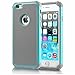 iPhone 6 Case,iPhone 6S Case,GOGING Impact Resistant Double Layer Shockproof Hard Shell Case for Apple iPhone 6/6S 4.7 inch (Teal)