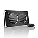 AC Infinity AIRPLATE S5, Quiet Cooling Fan System 8" with Speed Control, for Home Theater AV Cabinets primary