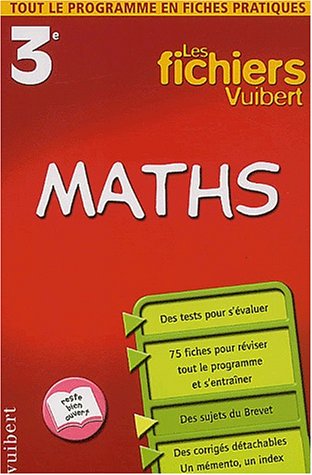 Maths, 3e