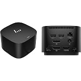 HP Thunderbolt 4 Dock 120W G4, 13-in-1 USB C Docking Station with Max 100W Charging, 4 Displays 4K Display, Ethernet Port, 6 USB Ports, HDMI, 2 Displayport for Laptop, MacOS, ChromeOS, PC