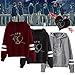 Hoodies New Ablum Love Yourself 結 'Answer'Sweatshirt Suga Jimin Jungkook V RM Jimin Sweater Jacket Pullover (L, red) …