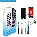 for iPhone 7 Plus 5.5 inch LCD Replacement Screen with Touch Screen Digitizer Fram Assembly Full Set + Free Tools (Black)