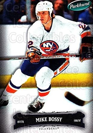 Amazon Com Ci Mike Bossy Hockey Card 2006 07 Parkhurst Base