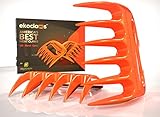 Ekoclaws Meat Claws | Strongest Heat Resistant BPA Free Claws For Shredding Meat | BBQ Accessory For Easy Pulled Pork, Shredded Chicken & Beef | Lifetime Replacement | Shred, Pull, Lift & Carve Food