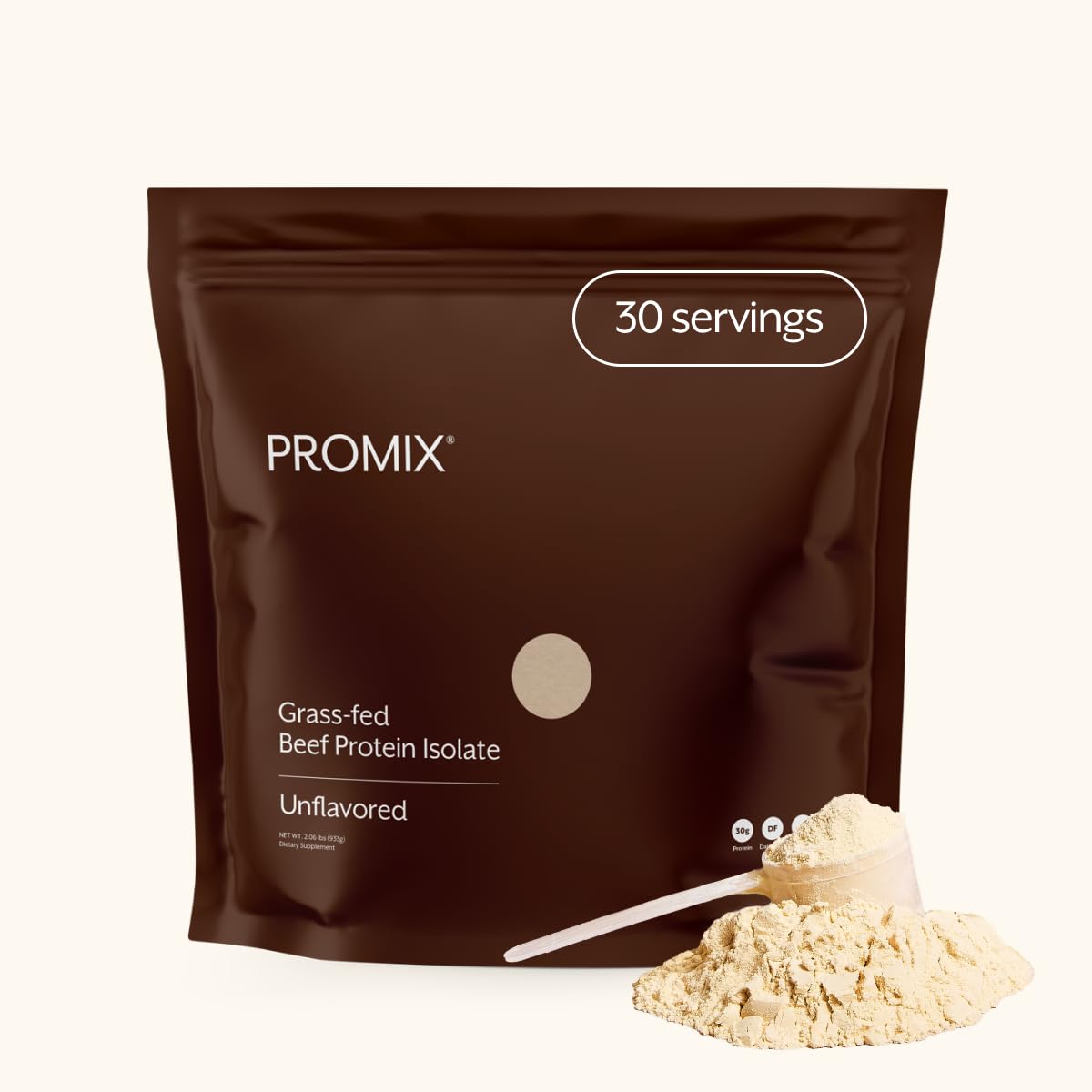 Grass-fed Beef Protein Isolate (Unflavored)