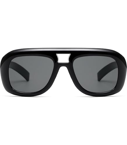 Amazon.com: SOJOS Retro Thick Polarized Aviator Sunglasses  display picture 1
