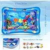 Wendergo Tummy Time Mat Inflatable Water Mat Baby Playmat Sensory Toy Early Development Activity Pad for Infants…