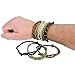 Fun Express - Camouflage Rope Bracelets - Jewelry - Bracelets - Friendship Bracelets - 72 Pieces