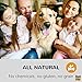 Best For My Pets Odor Free Bully Sticks, Long-Lasting Chews to Keep Puppies and Dogs Happily Busy, All-Natural Fully Digestible, 6-Inch Long, 8-Ounce Bag
