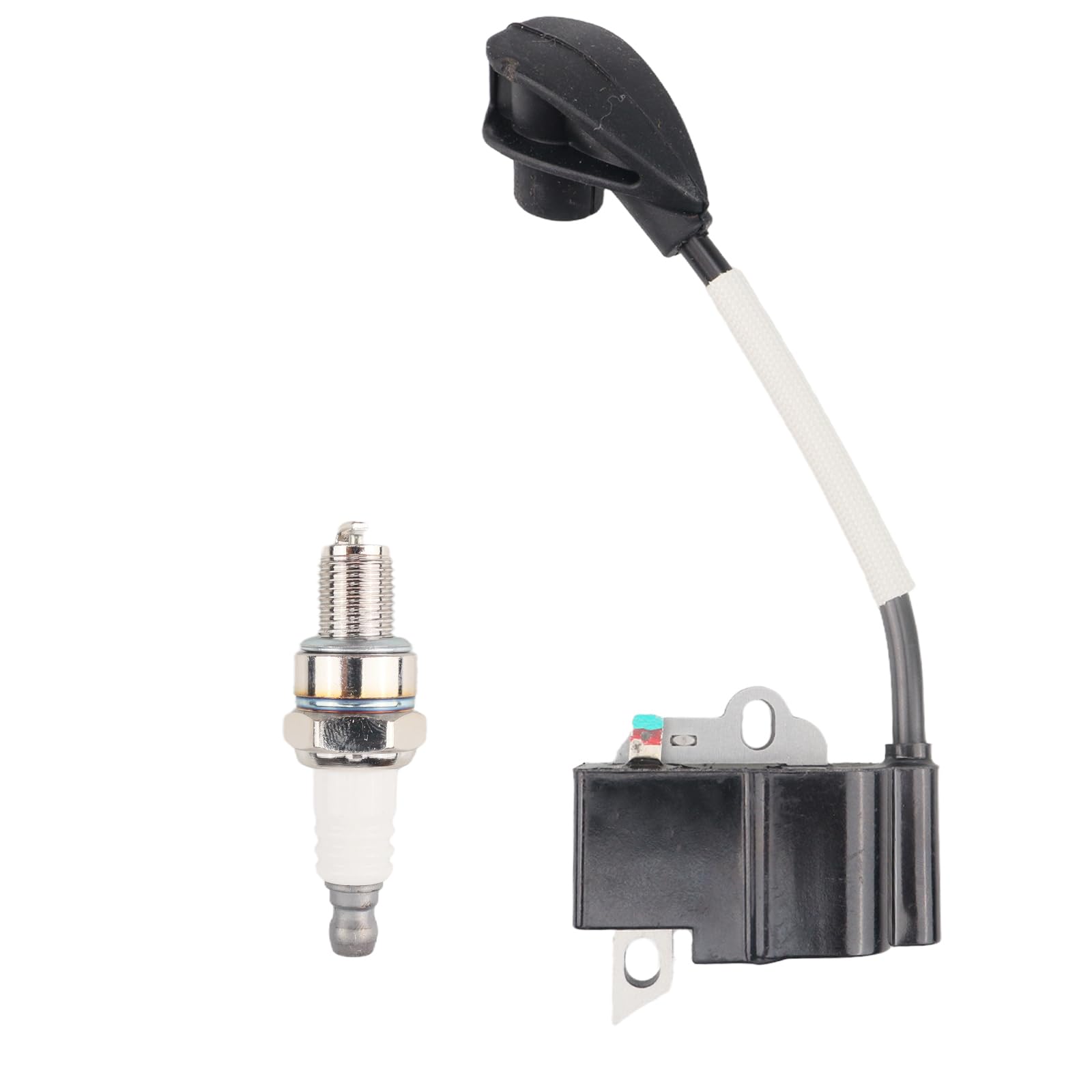 Photo 1 of 4237 400 1302 Ignition Coil with Spark Plug for Stihl HS81 HS86R HS86T HS81R HS81RC HS86 HS81T BrushCutter