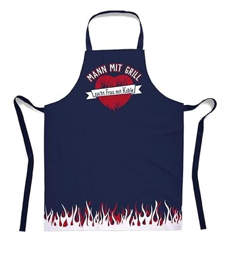 Lustige Witzige Grillschürze Kochschürze Küchenschürze Motiv