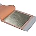 Genuine Gold Leaf Sheets 12k - by Barnabas Blattgold - 3.4 inches - 25 Sheets Booklet - Transfer Patent Leaf