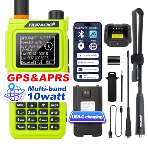 TIDRADIO TD-H9 Ham Radio Green