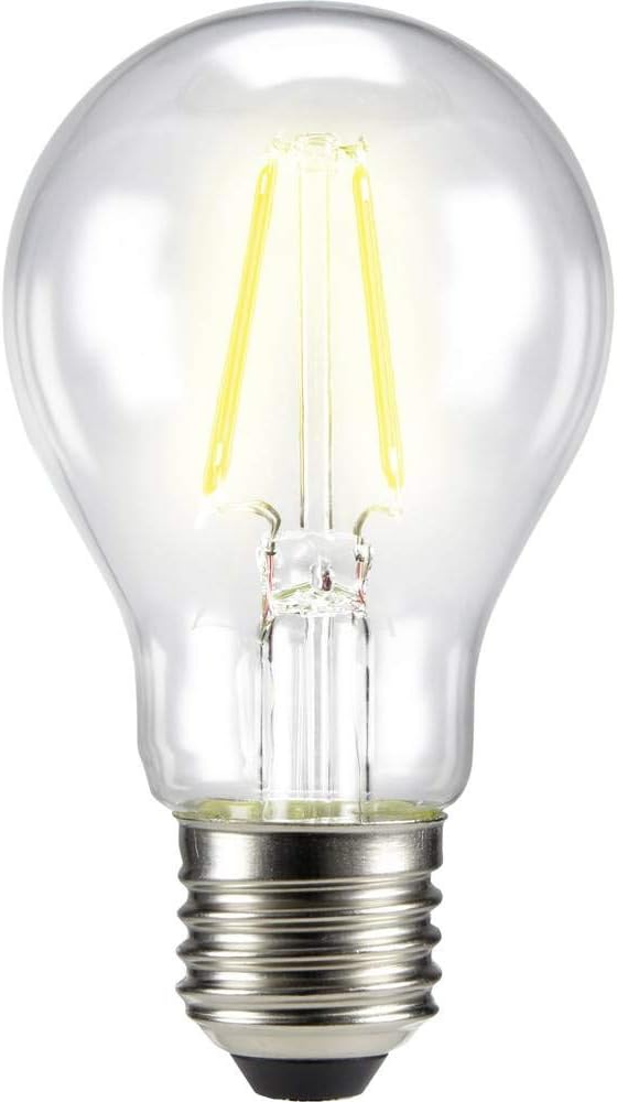 sygonix LED E27 4W=40W WW GL H KLAR FIL