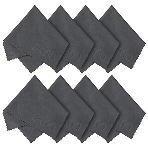 Microfiber cleaning cloths (8 pack) - for camera lenses…