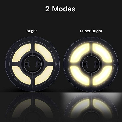 OYOCO Warm White Patio Umbrella Light 2 Brightness Mode Cordless 36 LED Lights at 220 lux- 3 x AA Battery Operated, Umbrella Pole Light for Patio Umbrellas, Camping Tents or Outdoor Use(Warm White)
