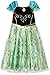 DaHeng Girls Princess Green Cosplay Fancy Party Dress Costume (3-4Years)
