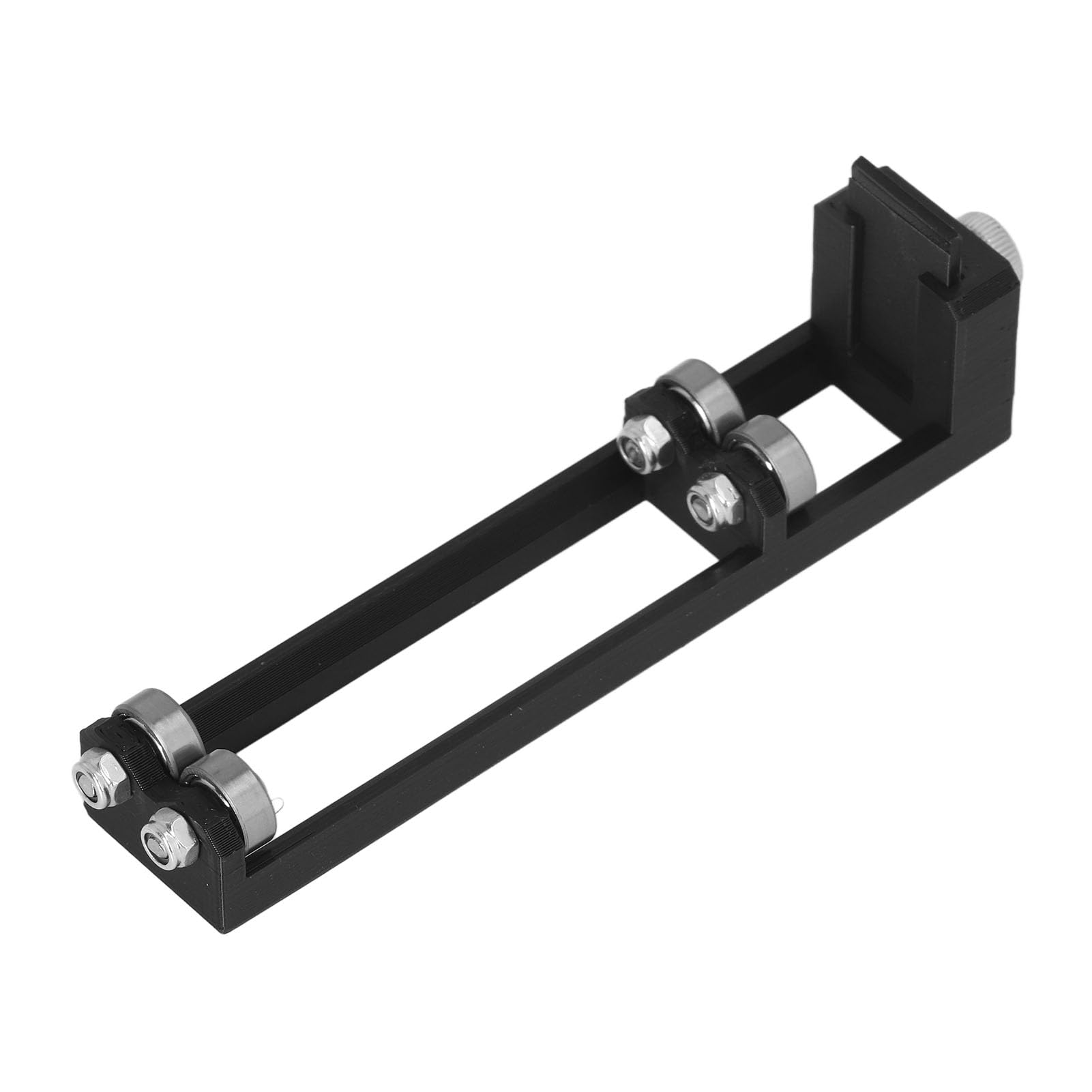 Dilwe Archery Arrow Spinner Tester, PLA Steel Archery Straightness Detector Black Arrow Inspector Bow Maintenance Accessories