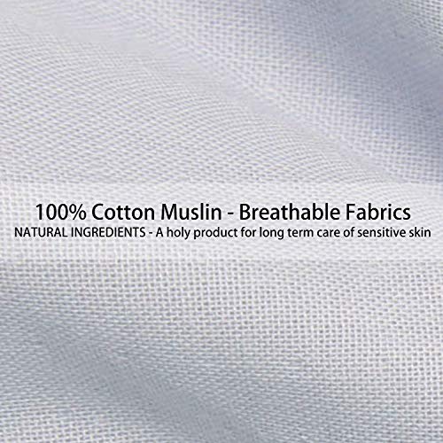 Designthology Premium Muslin Bassinet Sheets Soft Breathable 100 