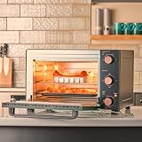 Cooks Professional Mini Oven 28L Electric Cooker 1500W Black & Copper view 7