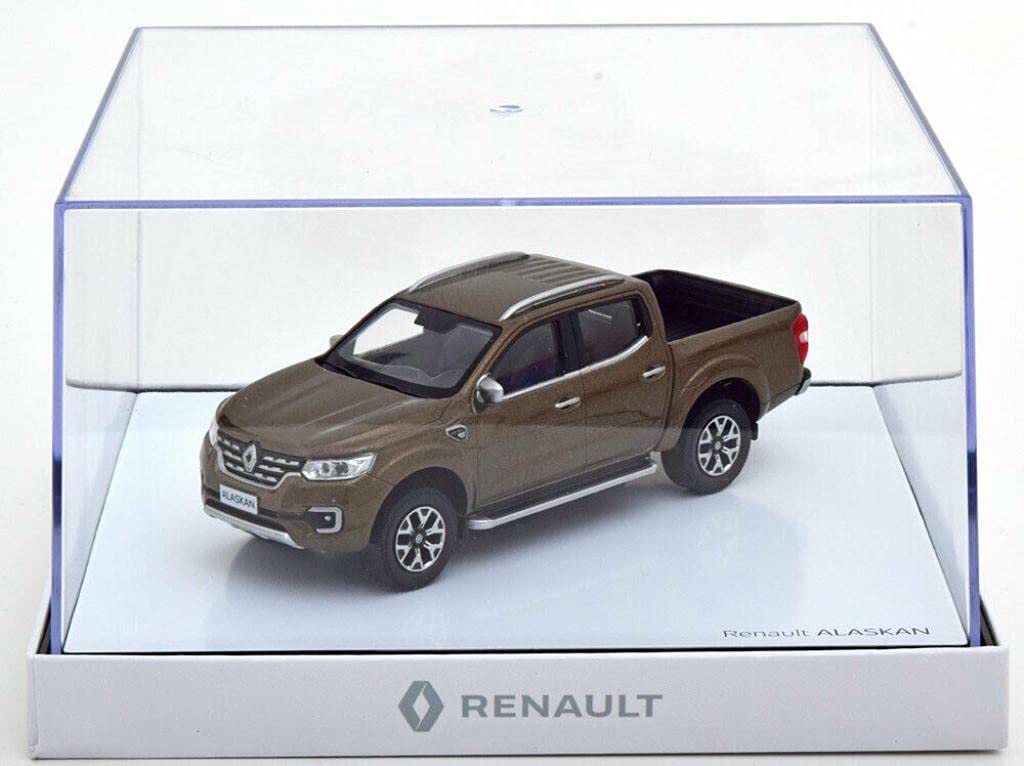OPO 10 - Miniature car 1/43 compatible with Renault Alaskan brown color - R153