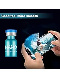 DOTSOG Nano Liquid Screen Protector High Definition Anti-Scratch Anti-Fingerprintes with 9H Hardness Nano Invisible Coating Compatible for Samsung S9 Note8 iPhone Watches Tablets-Covers Up to 3 Phones