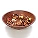 Hosley 11.8 Inch Diameter Wood Finish Decorator Bowl Ideal for Dried Floral Arrangements with Orbs Potpourri or Just as Decor Ideal Gift for Weddings or Special Occasions O3