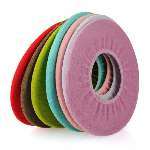 Big Bargain Bathroom Warmer Toilet Closestool Washable Cloth Round Soft Seat Lid Cover Pads
