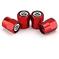 Hisport Replacement For Ki/a Stem Cap 4pcs Universal Car Tire Valve