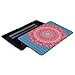 HDE Plastic Hard Shell Case and Keyboard Cover for MacBook Air 11 Inch (Models: A1370/A1465), Teal Coral Mandala
