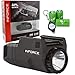InForce APLc Glock WML Tactical Mounted Light 200 Lumens for Glock, Black Bundle with 3 CR2 Viridian Batteries and a Lumintrail Keychain Light