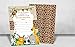 Jungle Safari Baby Shower Invitations - Safari Animal Invitation - 20 Fill-In Invitations and White Envelopes - Boy or Neutral Baby Shower Party - Monkey, Lion, Elephant, Giraffe
