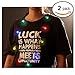 YIISUN LED Light Up Bulb Necklace Christmas Halloween Accessories(pack of 2)