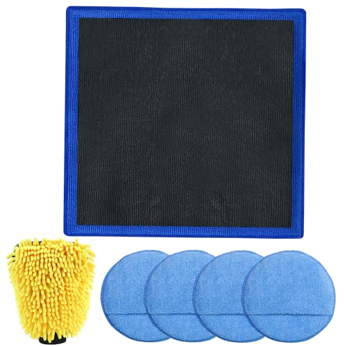 Clay Bar Towel,AIVS Fine Grade Auto Detailing Clay Rags,with Car Wash