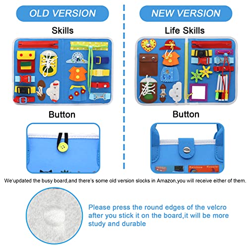 Busy Board Montessori Toys for Toddlers Sensory Board Toys，Preschool