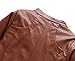 Encontrar Boys Faux Leather Jacket Trendy Stand Collar Coat Brown 13-14