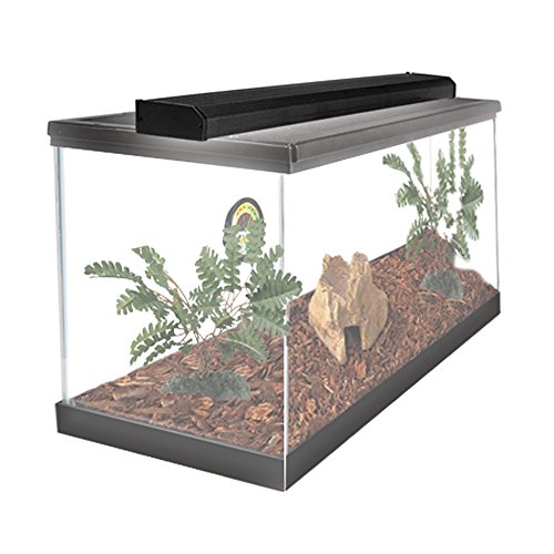 Zilla Reptile Slimline Reptile Lighting Fixture with UVB Lamp, 18