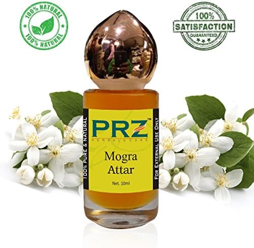 Wonder Wagon Mogra Attar Roll-on For Unisex (10 ML) - Pure Natural Premium Quality Perfume (Non-Alcoholic)