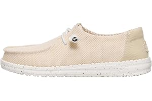 HEYDUDE Wendy Stretch Sox, Women’s Shoes, Women’s Slip-on Loafers, Comfortable & Light-Weight